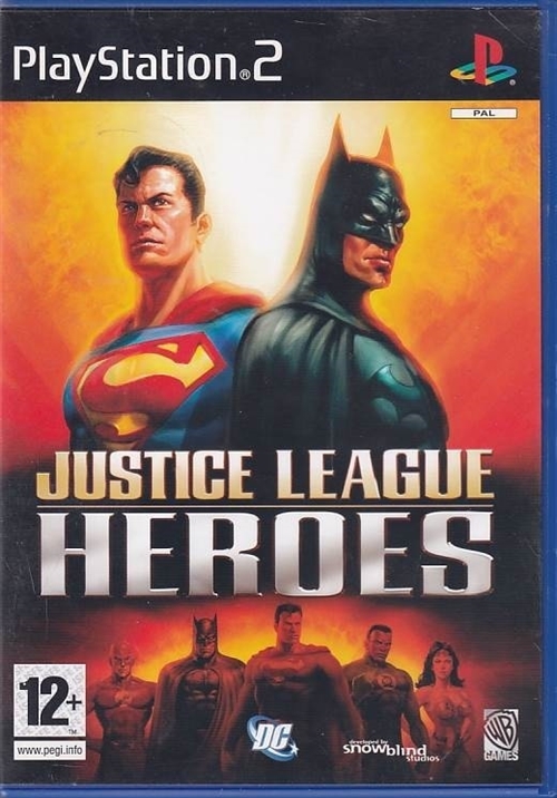 Justice League Heroes - PS2 (B Grade) (Genbrug)